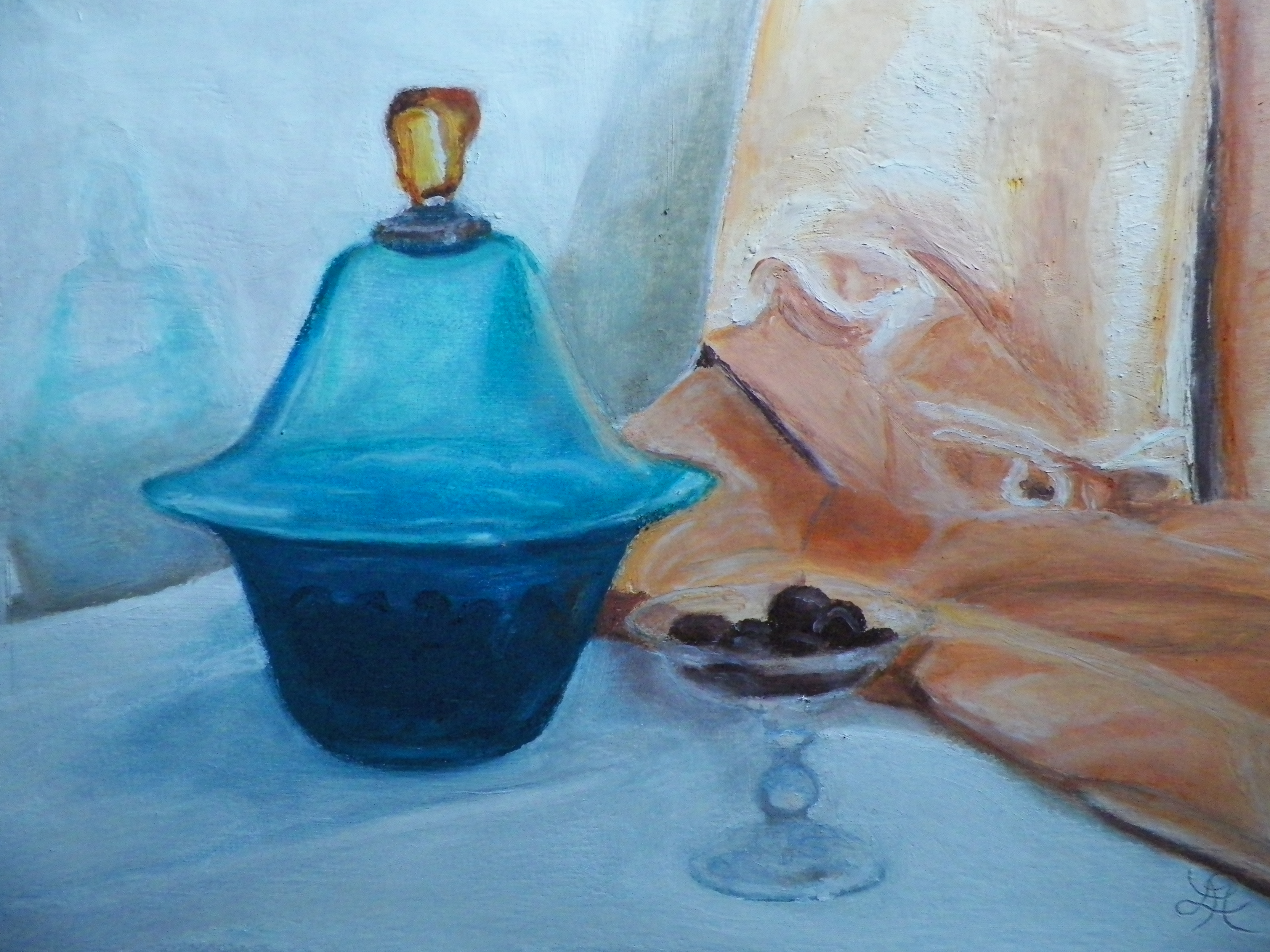 Drapé 4 cerises à l'eau de vie